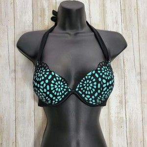 Shade Shore Bikini Top Green Sz 34 B